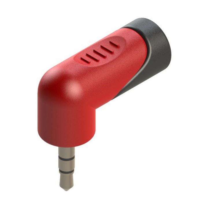 Redukcja przejściówka Wtyk Jack 3.5mm Stereo do Gniazdo Kątowe Jack 3.5mm Stereo