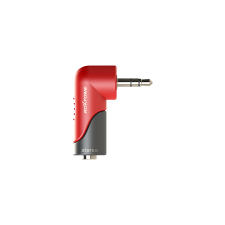 Redukcja przejściówka Wtyk Jack 3.5mm Stereo do Gniazdo Kątowe Jack 3.5mm Stereo