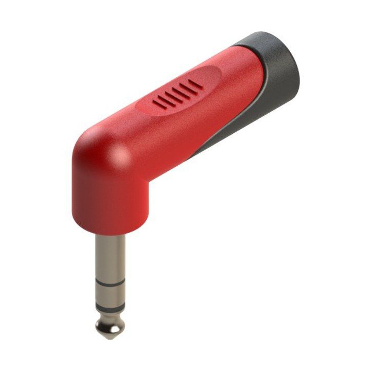 Redukcja przejściówka Wtyk Jack 6.3mm Stereo do Gniazdo Kątowe Jack 6.3mm Stereo