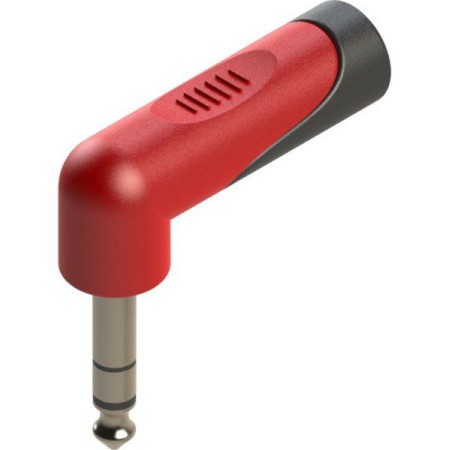 Redukcja przejściówka Wtyk Jack 6.3mm Stereo do Gniazdo Kątowe Jack 6.3mm Stereo