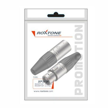 Wtyk typu XLR Roxtone XP3FM (komplet)