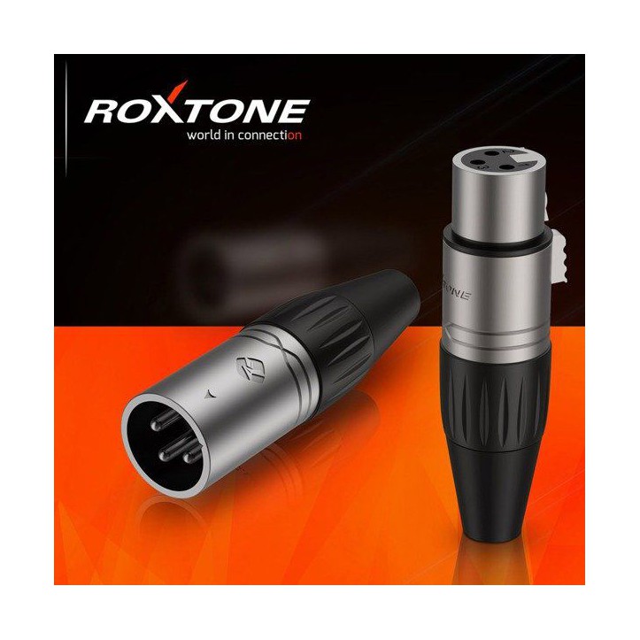 Wtyk typu XLR Roxtone XP3FM (komplet)
