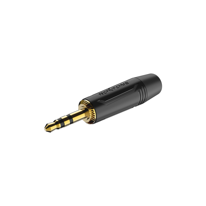Wtyk typu Jack 3.5mm stereo Roxtone RMJ3P-BG