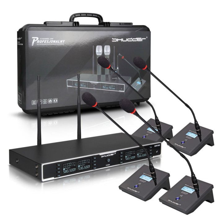 4x mikrofony konferencyjne Shudder SDR1505