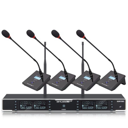 4x mikrofony konferencyjne Shudder SDR1505