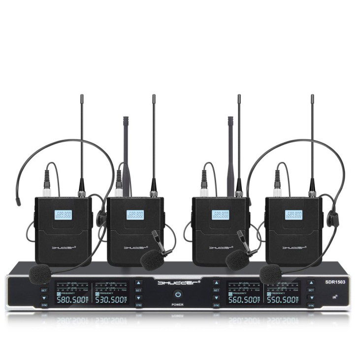 Shudder SDR1504 4 mikroporty typu bodypack
