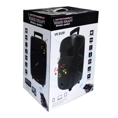 Głośnik Bluetooth USB MP3 radio FM VK 8100