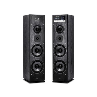 Zestaw Stereo Kolumny aktywna + pasywna USB BT FM