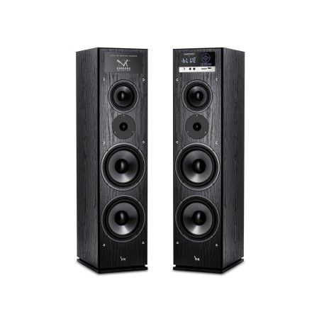 Zestaw Stereo Kolumny aktywna + pasywna USB BT FM