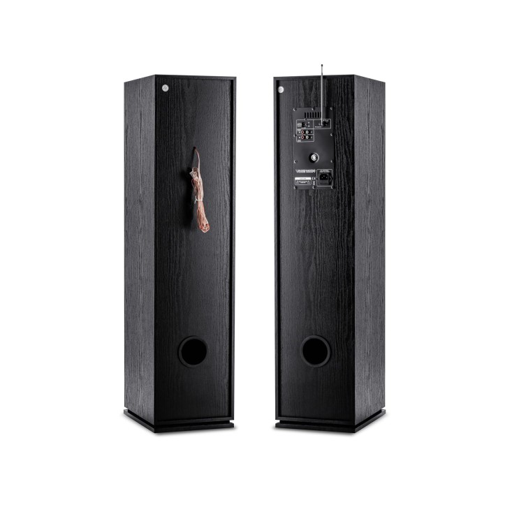 Zestaw Stereo Kolumny aktywna + pasywna USB BT FM