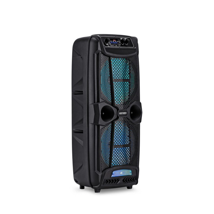 Głośnik Bluetooth USB SD Karaoke radio FM + mikrofon VK 082
