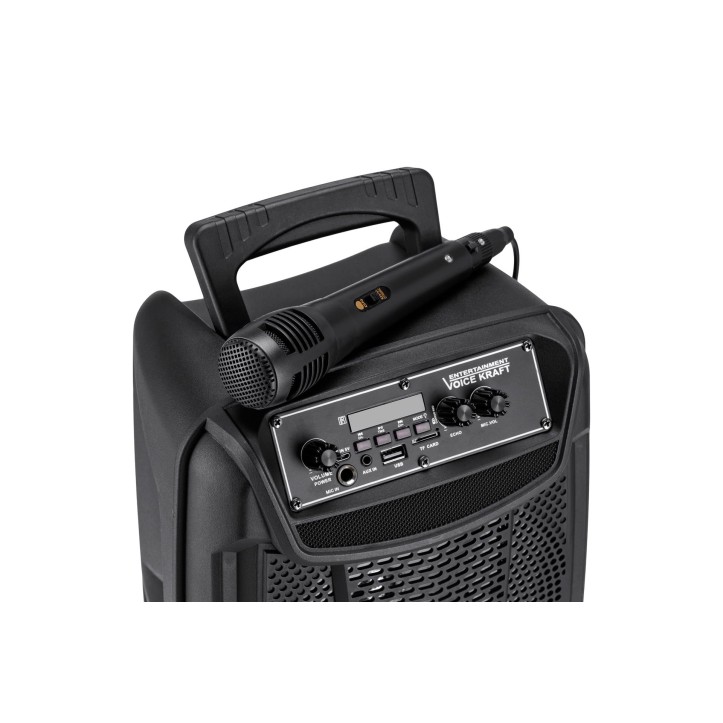Głośnik Bluetooth USB SD Karaoke radio FM + mikrofon VK 082