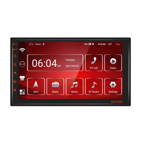 Radio 2DIN Android 11 2 GB GPS WiFi USB 4x45W