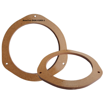 Dystanse głośnikowe MDF Ford C-Max Focus Kuga tył 165mm