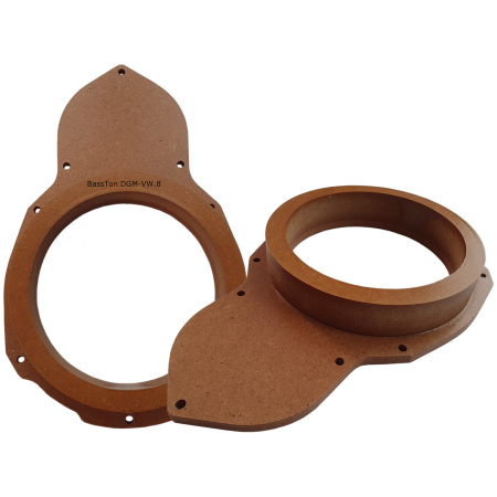 Dystanse głośnikowe MDF VW Passat B6 CC 165 mm
