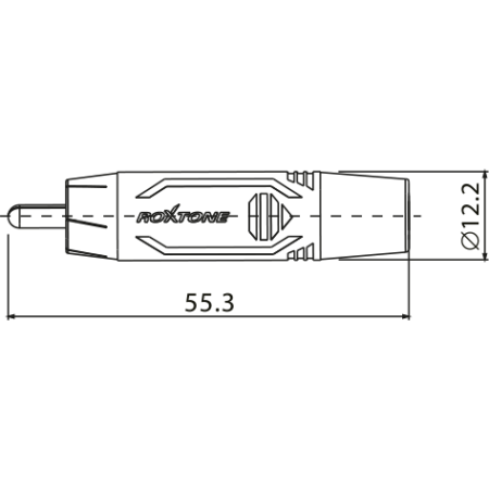 Wtyk typu RCA Roxtone RF2C-NG