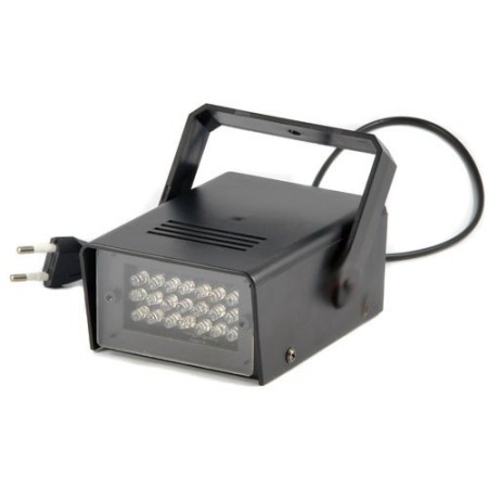 Stroboskop LED 25W czerwony