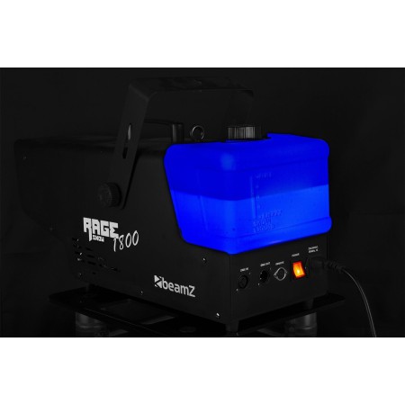 Wytwornica Śniegu BeamZ Rage 1800 Snow + Baniak płynu 5l