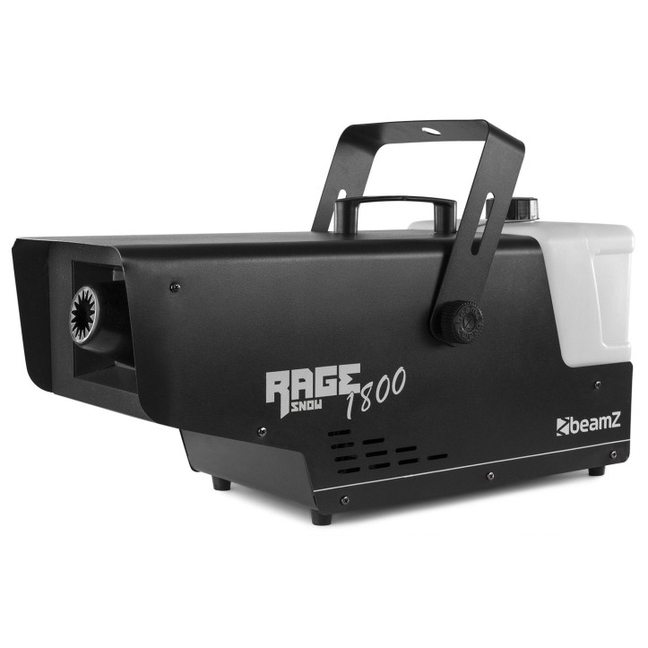Wytwornica Śniegu BeamZ Rage 1800 Snow + Baniak płynu 5l