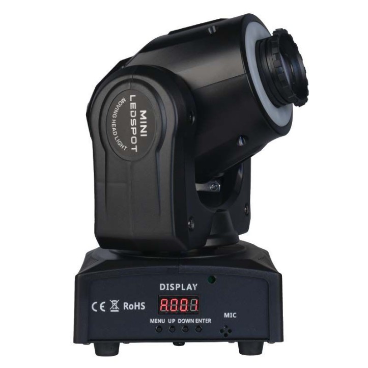 NN 30 SPOT RING przenośna mała głowica ruchoma led