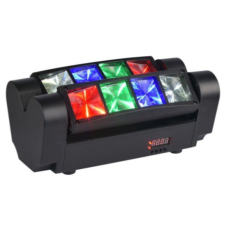 LIGHT4ME SPIDER MKII TURBO efekt LED 8x3W RGB