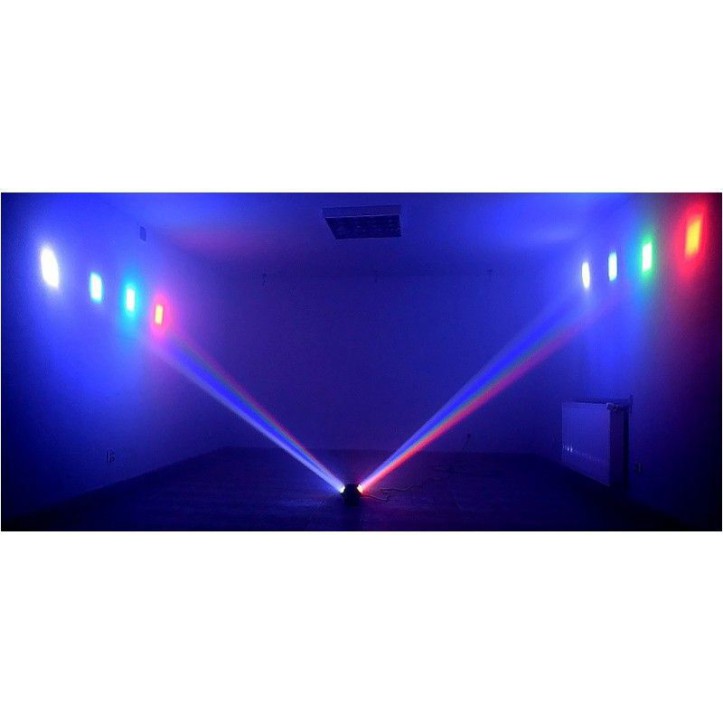LIGHT4ME SPIDER MKII TURBO efekt LED 8x3W RGB