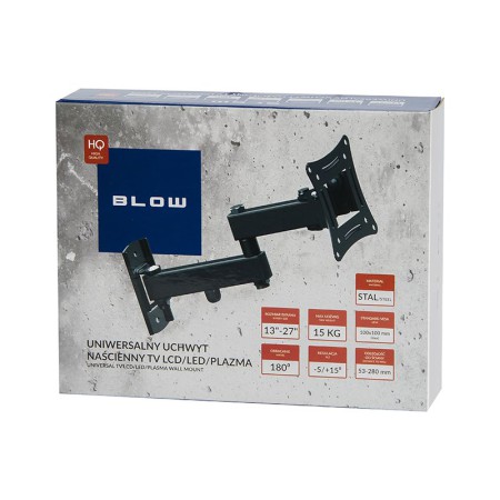 Uchwyt TV LCD HQ 10"-27" TYP X z przegubem