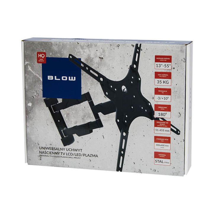 Uchwyt TV LCD HQ 13"-55" TYP X z przegubem