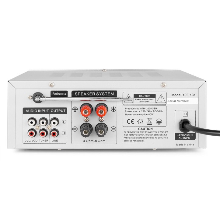 Wzmacniacz Skytronic z USB/SD