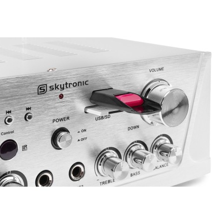 Wzmacniacz Skytronic z USB/SD