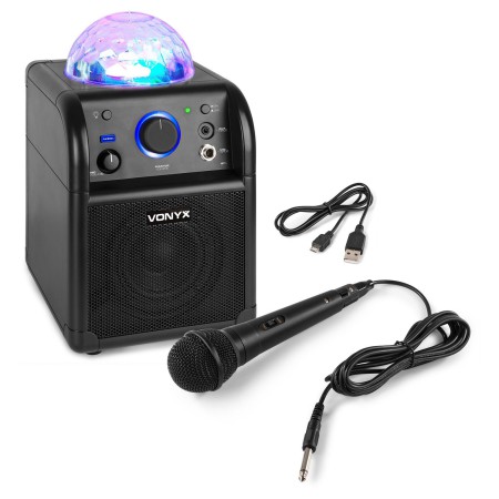 Głośnik bluetooth SBS50B + mikrofon karaoke