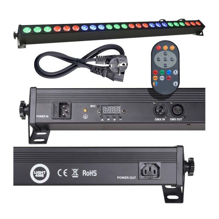 Listwa belka LED LIGHT4ME DECO BAR 24 RGB IR + pilot