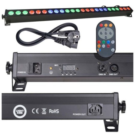 Listwa belka LED LIGHT4ME DECO BAR 24 RGB IR + pilot