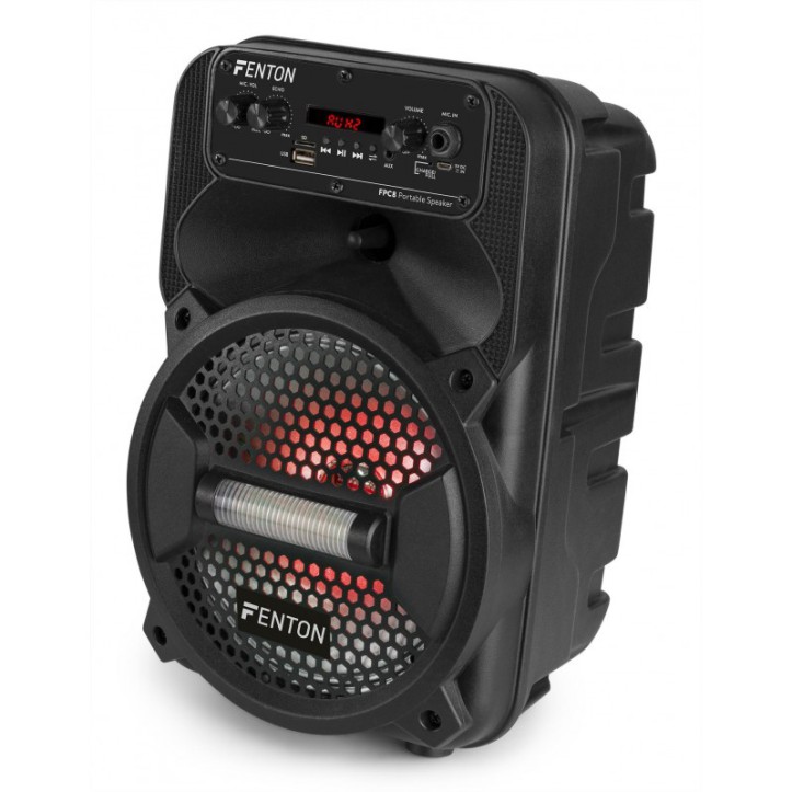 Głośnik Bluetooth Karaoke z USB AUX + mikrofon