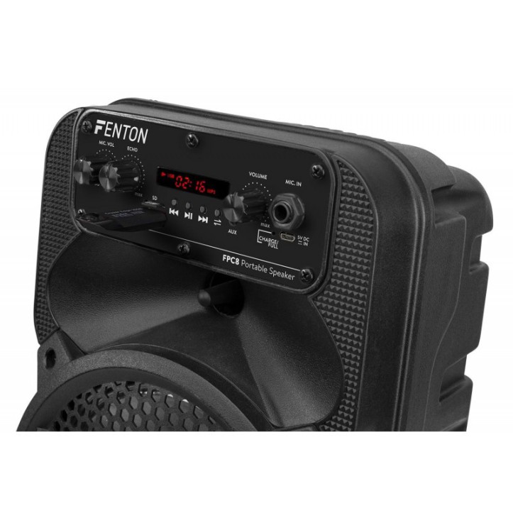 Głośnik Bluetooth Karaoke z USB AUX + mikrofon