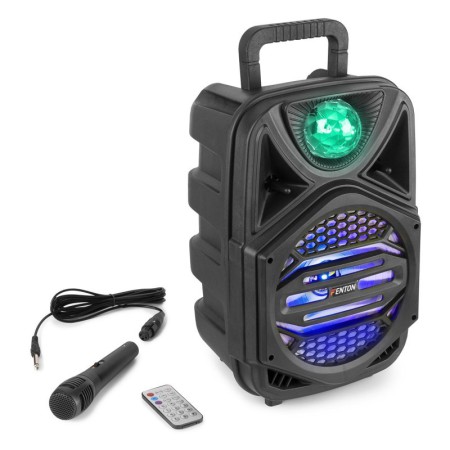 Głośnik Bluetooth Karaoke z USB AUX + mikrofon