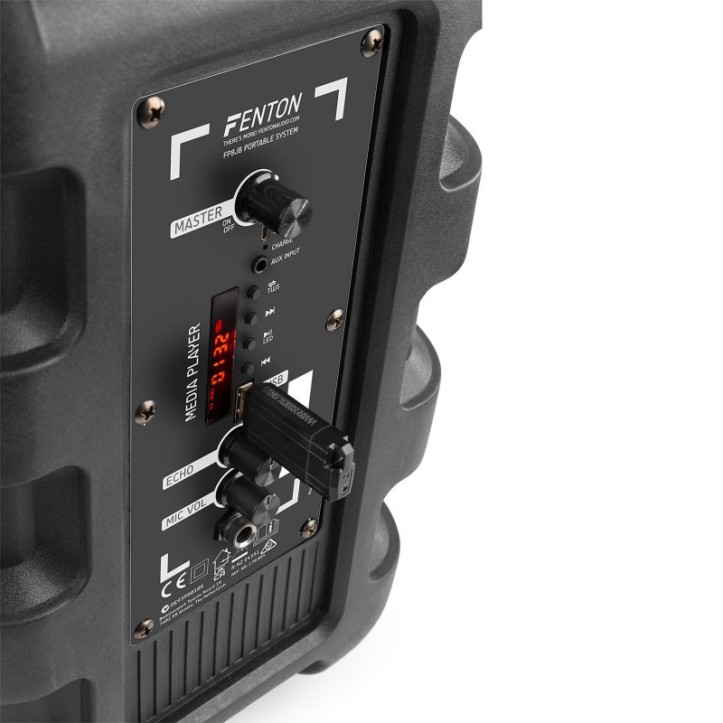 Głośnik Bluetooth Karaoke z USB AUX + mikrofon