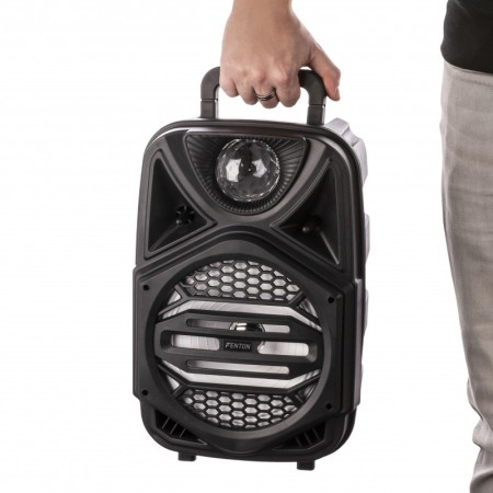 Głośnik Bluetooth Karaoke z USB AUX + mikrofon