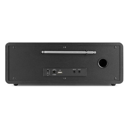 System Muzyczny Radio Internetowe CD BT DAB+ USB Black