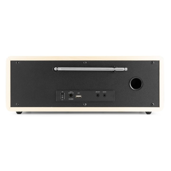 System Muzyczny Radio Internetowe CD BT DAB+ USB White