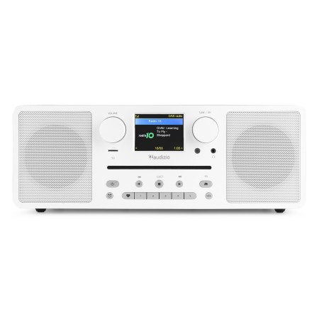 System Muzyczny Radio Internetowe CD BT DAB+ USB White