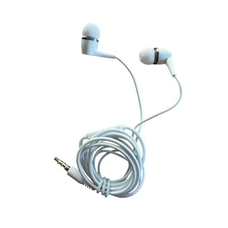 MySafe Słuchawki Douszne Przewodowe EAR35 jack 3.5mm białe