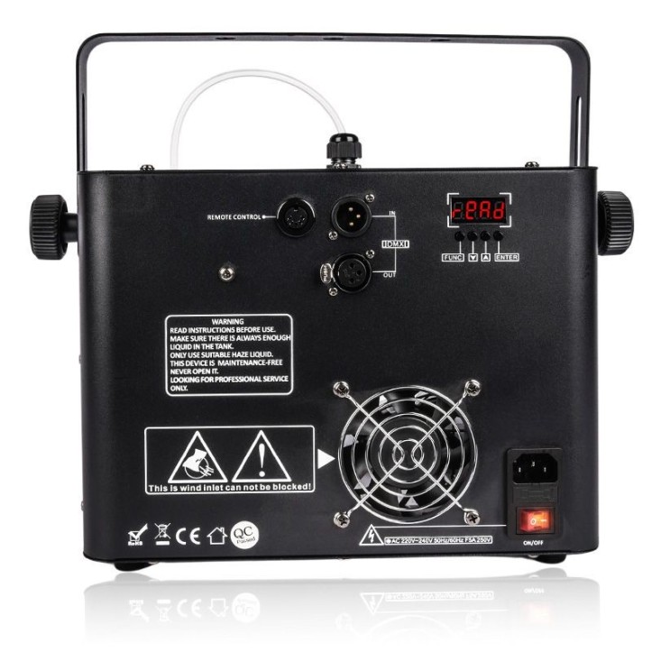 EVOLIGHTS FAZE 500 wytwornica mgły hazer pilot + Baniak Płynu 5l