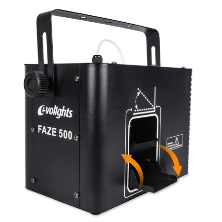 EVOLIGHTS FAZE 500 wytwornica mgły hazer pilot + Baniak Płynu 5l