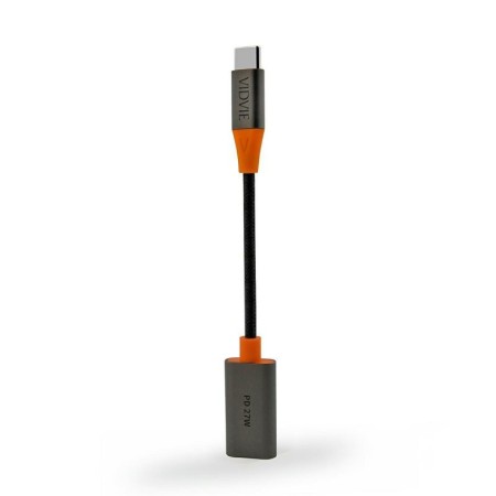 Kabel VIDVIE AL1119 żeński iPhone/Type-C 1.2m, PD 27W czarny