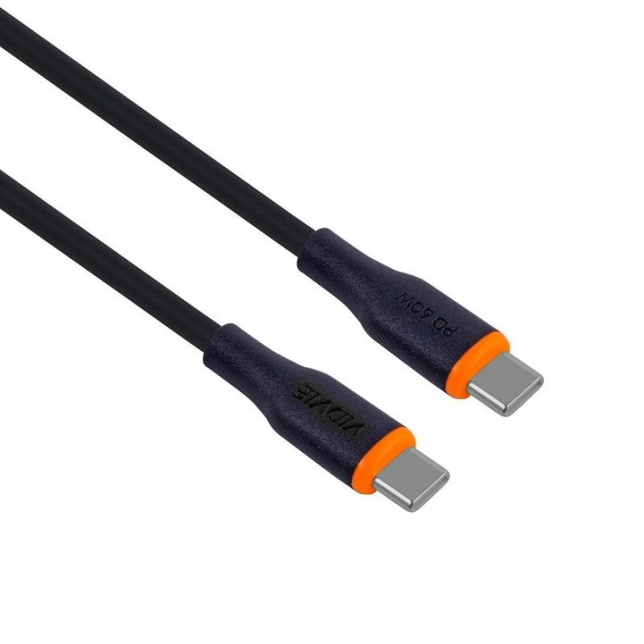 Kabel VIDVIE CB4031 Type C/Type C 60W, 1m czarny
