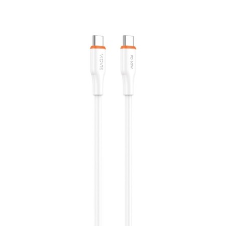 Kabel VIDVIE CB4031 Type C/Type C 60W, 1m biały