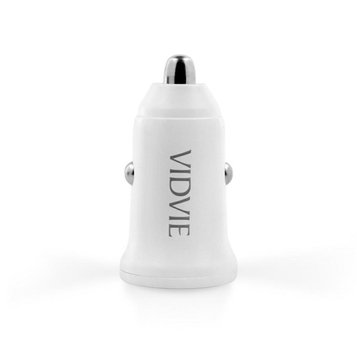 Ładowarka samochodowa VIDVIE CC532 1xUSB + 1xType C 30W biały