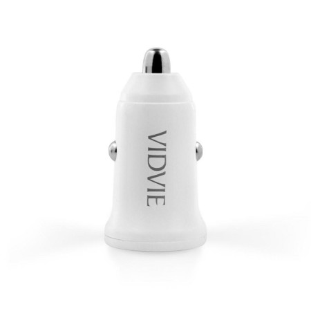 Ładowarka samochodowa VIDVIE CC532 1xUSB + 1xType C 30W biały