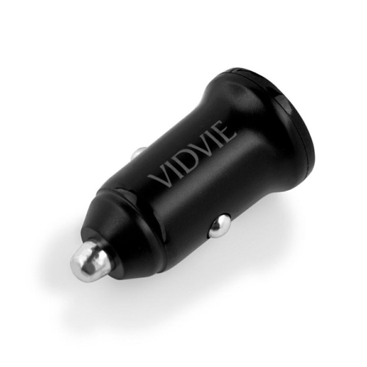 Ładowarka samochodowa VIDVIE CC532 1xUSB + 1xType C 30W czarny